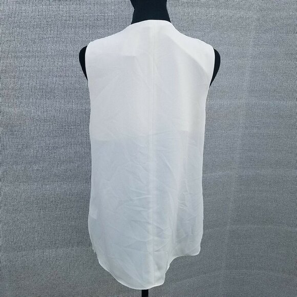 Alfani Short Sleeve V-neck Pleated Blouse Women's.  Size Medium. New With Tags. - Picture 7 of 12